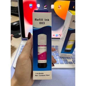Mực In UNI Ink 003 Màu Đỏ M Cho Epson L1110 L3110 L3150 L3210 L3250 L1210 L121 Sắc Nét Có VAT Mới 100%