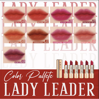 Son sáp lì C'CHOI Lady Leader Mịn Mượt Nhẹ Môi An Toàn Cho Phụ Nữ Có Thai L11- Cam Đất