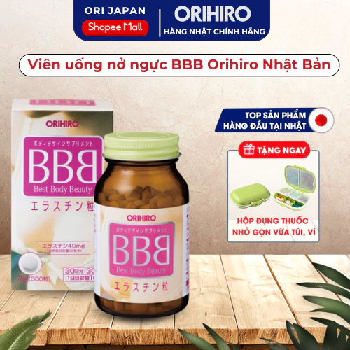 Viên Uống Nở Ngực Hộp 300 Viên ORIHIRO BBB