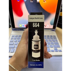 Mực In Epson T6641 (Đen – Black) Refill Ink Chính Hãng