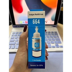 Mực In Epson T6642 (Xanh – Cyan) Refill Ink Chính Hãng