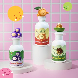 Sữa Tắm Gội Trẻ Em 2in1 Kibu - Thành Phần Thiên Nhiên Dịu Nhẹ Cho Da Nhạy Cảm Mềm Mượt Tóc - 300ml