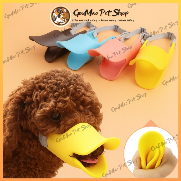 ❤️ RỌ MÕM PET HÌNH MỎ VỊT ADUCK SIÊU KUTE, rọ mõm chó  - tuchau 99