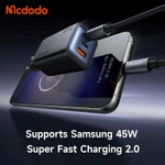 Cốc Sạc Mcdodo Gana Mini 67W 3 Cổng Sạc Nhanh | Công Nghệ GaN Siêu Nhỏ Gọn, 2 Cổng Type-C & 1 USB — ảnh 6