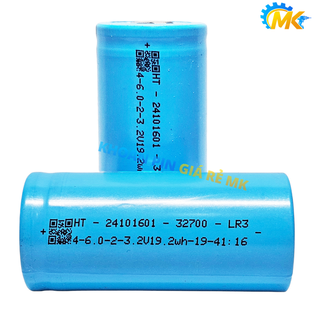 Thùng 50 cell pin sắt 32700 3.2V LiFePo4 6000mah 5C Xả - 20A | Shopee ...