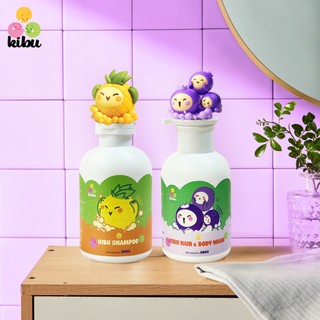 Combo 1 Sữa Tắm Gội Trẻ Em 2in1 Kibu Việt Quất + 1 Dầu Gội Dứa Dịu Nhẹ Cho Da Nhạy Cảm 300ml