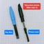 Combo Bút Máy Bấm KT08 - Mỗi bút kèm 1 ống mực không xóa + pistong hút mực lọ, Nét bút 0.38mm viết êm trơn.