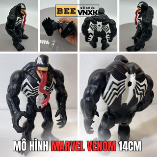 Mô hình đồ chơi siêu anh hùng Marvel Venom 14cm, khớp tay cử động - BEE VNXK