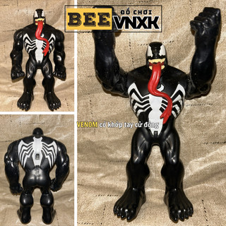 Mô hình đồ chơi siêu anh hùng Marvel Venom 14cm, khớp tay cử động - BEE VNXK