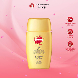 Sữa chống nắng Kosé Suncut 60ml, sữa chống nắng siêu chống thấm nước chính hãng Nhật Bản