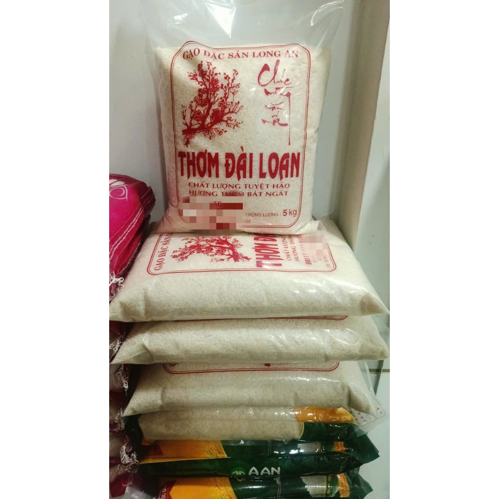 5kg Gạo Đài Loan Gò Công hạt nhỏ loại mới DẺO NHIỀU, mềm, thơm nhẹ - không sử dụng chất chống mọt, chất tạo mùi