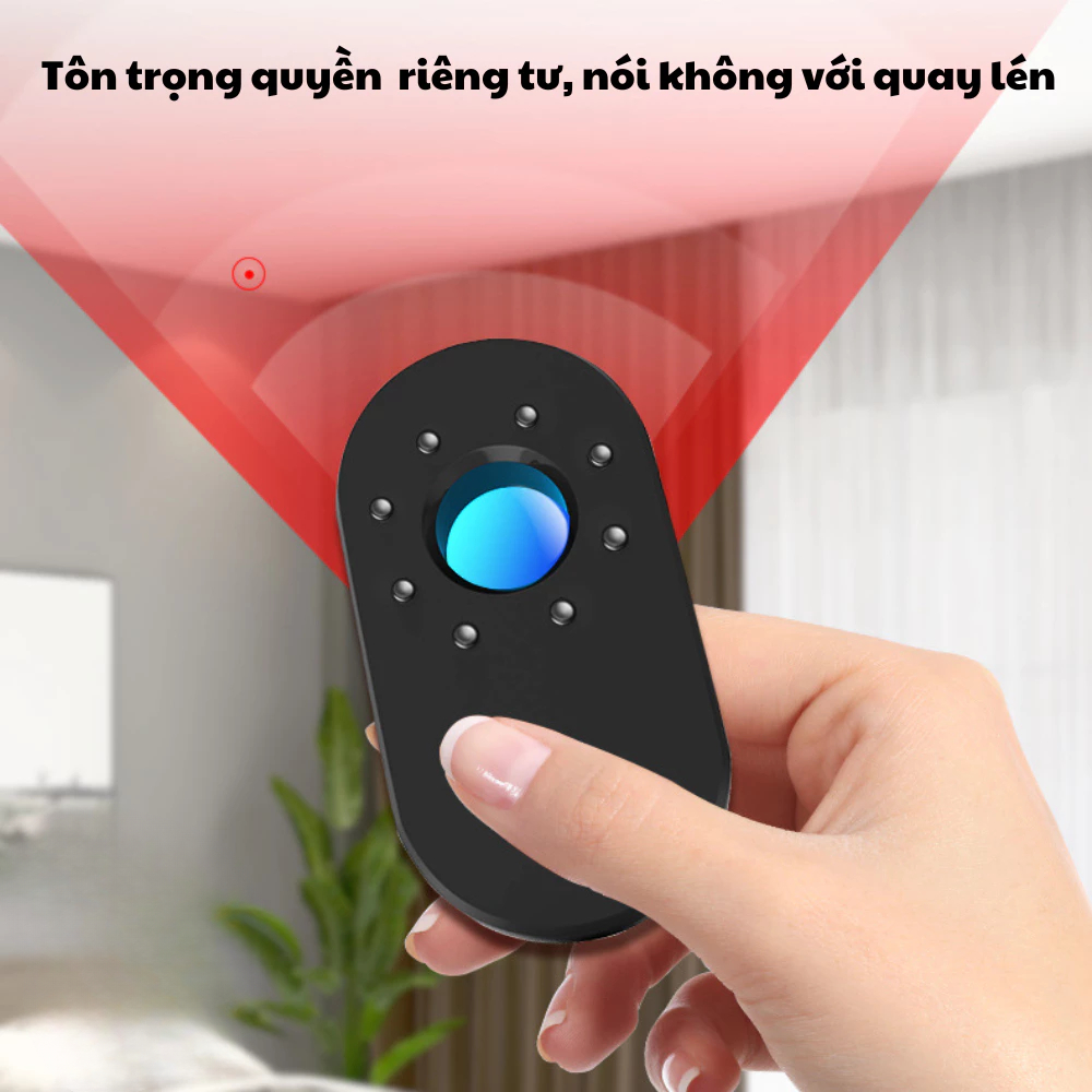 Máy Dò Tìm Camera Đa Năng Phát Hiện Camera Ẩn Nhanh Chóng, Bằng Tia Hồng Ngoại, BH 24 Tháng