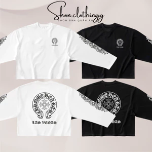 Áo Thun Tay Dài CH Form Boxy Long Sleeve Cotton 2 Chiều Dày Dặn