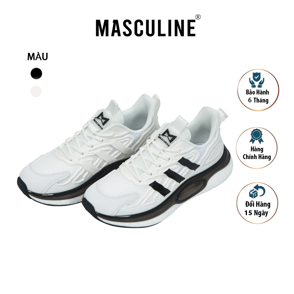 Giày Thể Thao Nam Masculine GTT23.3 – Đế EVA Siêu Nhẹ, Thoáng Khí, Phong Cách Trẻ Trung