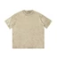 Áo Thun Trơn Wash Local Brand VIBESTU , Áo Thun Boxy Form Rộng Unisex 260Gsm 100% Cotton