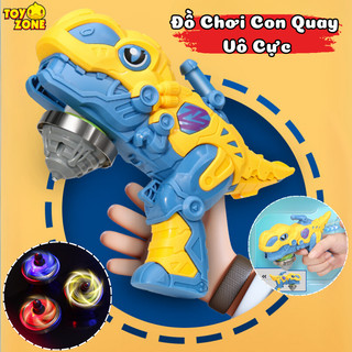Đồ Chơi Con Quay Vô Cực Phát Sáng Hình Khủng Long, Cá Mập Cực Ngầu, Đồ Chơi Giải Trí Đối Kháng, Quà Tặng Cho Bé Yêu