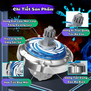 Đồ Chơi Con Quay Vô Cực Phát Sáng Hình Khủng Long, Cá Mập Cực Ngầu, Đồ Chơi Giải Trí Đối Kháng, Quà Tặng Cho Bé Yêu