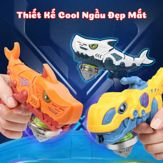 Đồ Chơi Con Quay Vô Cực Phát Sáng Hình Khủng Long, Cá Mập Cực Ngầu, Đồ Chơi Giải Trí Đối Kháng, Quà Tặng Cho Bé Yêu