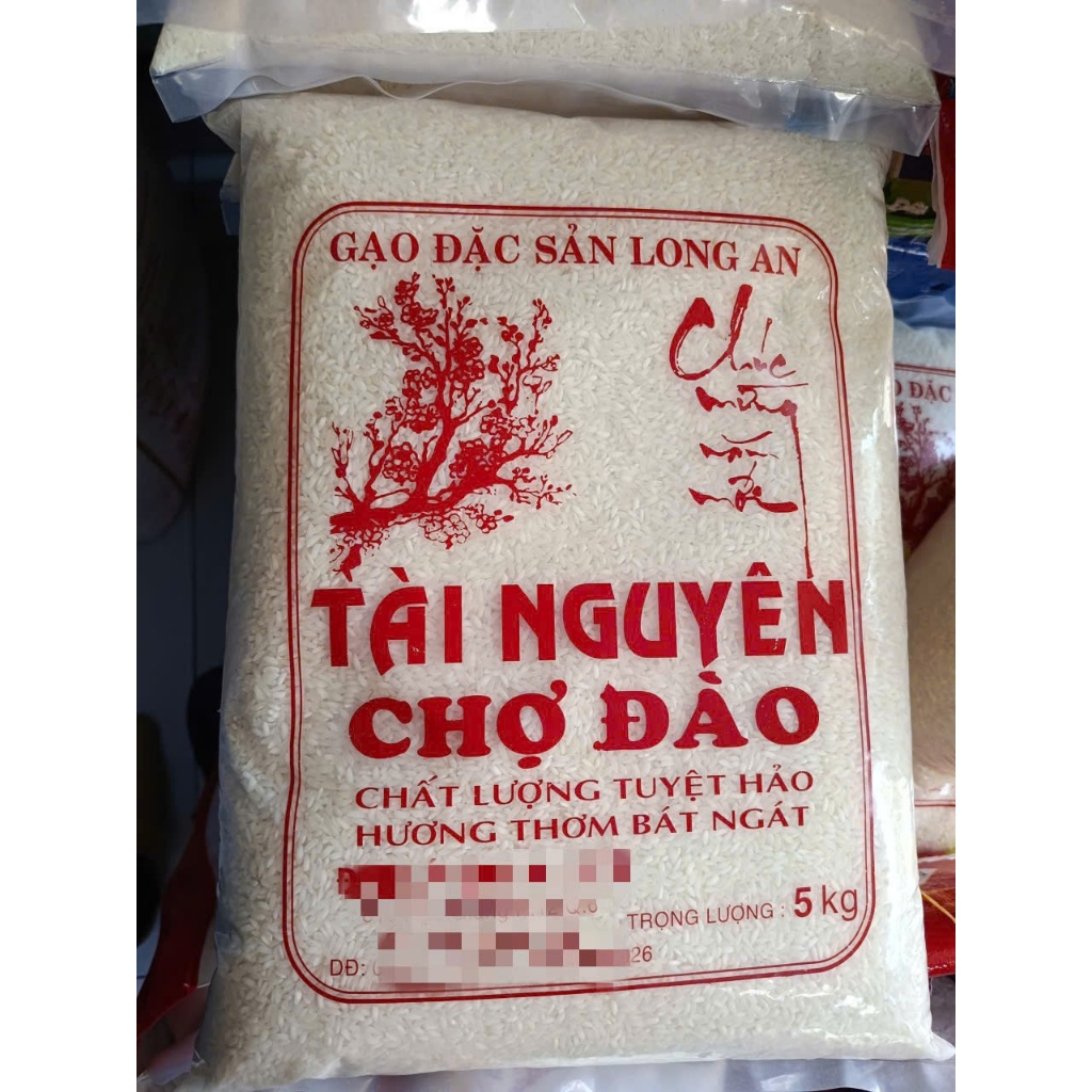 5kg Tài Nguyên cũ 2 năm: làm bánh bò, bánh bèo, bánh xèo, cơm chiên rất ngon - nở tơi, khô, xốp, trắng, không hôi mốc
