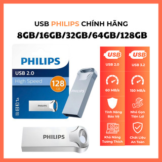 USB 2.0 PH BH 8GB/16GB/32GB/64GB/128GB – Vỏ Kim Loại Mini Chống Nước Siêu Bền