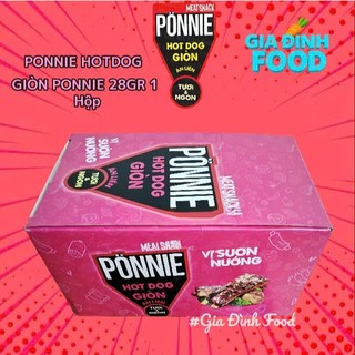 [Chọn vị] Combo Hotdog Ponnie Xúc Xích Giòn Ăn Liền (1 Hộp x 20 Cây x 20G)