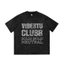 Áo Thun Wash Local Brand VIBESTU " LIVE FAST & CLUBB " , Áo Thun Boxy Form Rộng Unisex 260Gsm 100% Cotton