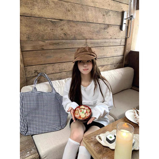 Le rouge | Ribbon sweater Áo nỉ sweater cổ tròn họa tiết nơ nhỏ 🎀🎀🎀