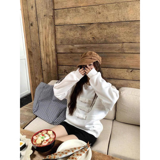 Le rouge | Ribbon sweater Áo nỉ sweater cổ tròn họa tiết nơ nhỏ 🎀🎀🎀