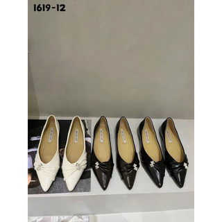 Búp Bê Mũi Nhọn Thắt Hoa Đá Hàng Nhập QC Fullbox / Mieo Shoes B840 B841