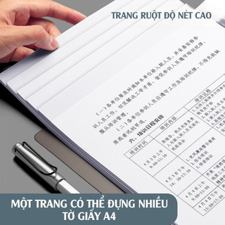 File Lá Đựng Tài Liệu A4 Trong Suốt Cao Cấp, Chất Liệu Bền Đẹp, Tiện Lợi Sắp Xếp Hồ Sơ Văn Phòng Và Học Tập