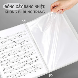 File Lá Đựng Tài Liệu A4 Trong Suốt Cao Cấp, Chất Liệu Bền Đẹp, Tiện Lợi Sắp Xếp Hồ Sơ Văn Phòng Và Học Tập