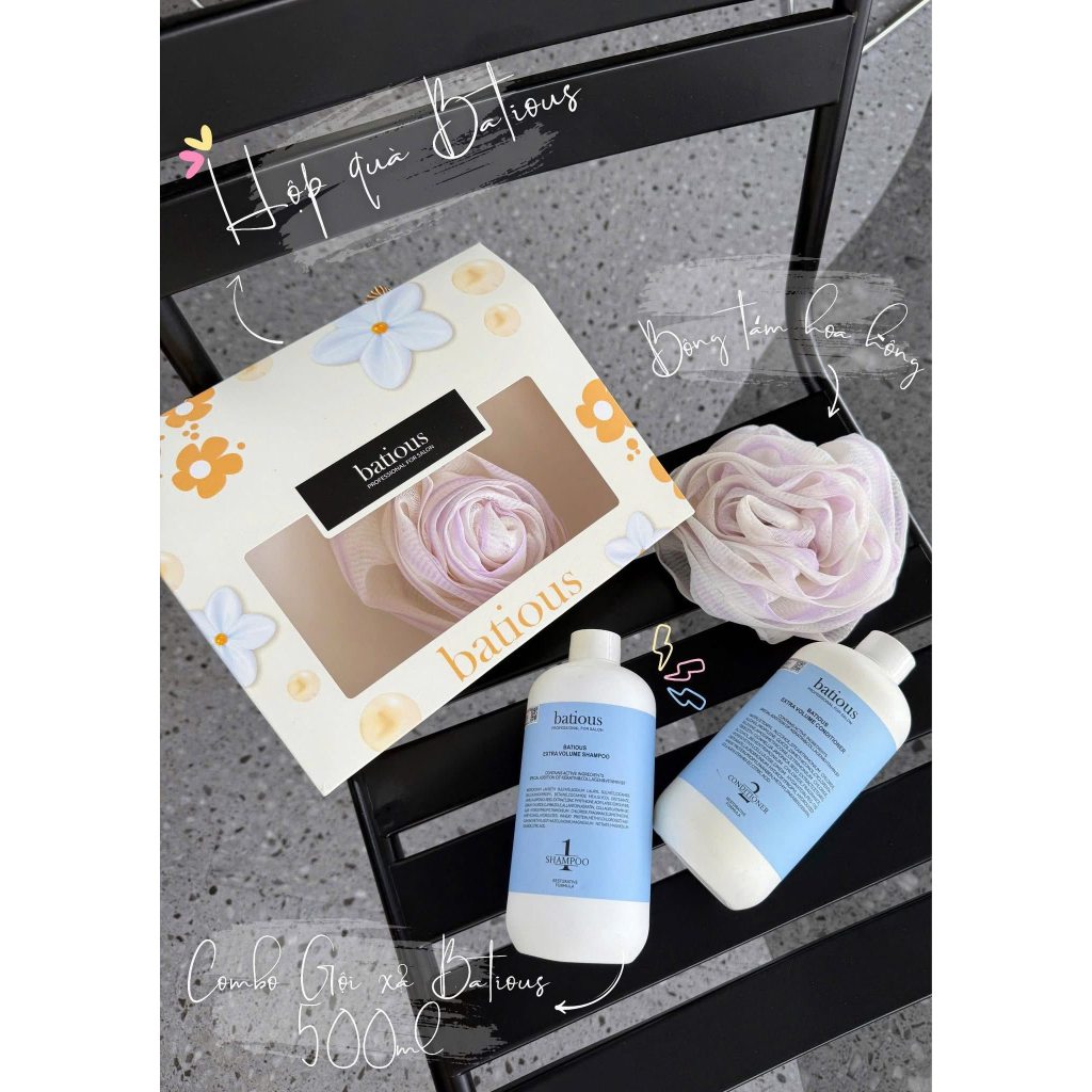 [HÀNG SẴN HOẢ TỐC] SET QUÀ 20/10 DẦU GỘI BATIOUS 500ML | Shopee Việt Nam