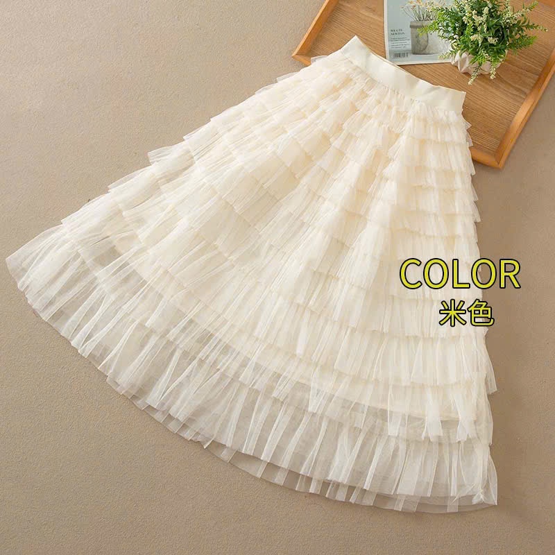 Váy xòe lưới bé gái mềm mại bay bồng phong cách hàn quốc,mặc tết,chụp ảnh,mặc đi chơi,cho bé gái và mẹ từ 13-56kg