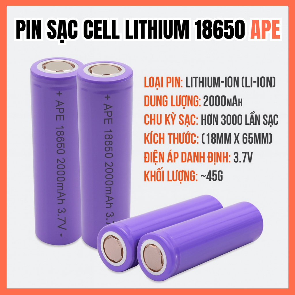 Pin 18650 - Giá Tốt, Miễn Phí Vận Chuyển, Đủ Loại | Shopee Việt Nam