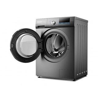 ES-FM110CB-DG - Máy Giặt Cửa Trước Sharp Inverter 11Kg ES-FM110CB-DG Giặt Hơi Nước Giặt Nhanh Lồng Giặt Tự Vệ Sinh