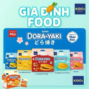 Combo Mix 6 vị bánh DORAYAKI - Bánh Rán Doremon KIDO - SIÊU NGON