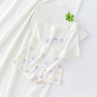 [P04 Su lạnh siêu co giãn] Combo 4 quần su lạnh kháng khuẩn cao cấp cho bé gái, quần chíp đùi thông hơi cho bé 14-49kg