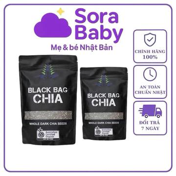 Hạt chia Úc túi 500g - Hạt Chia Hữu cơ Chuẩn Organic Chất lượng Sạch-Đều-Đẹp
