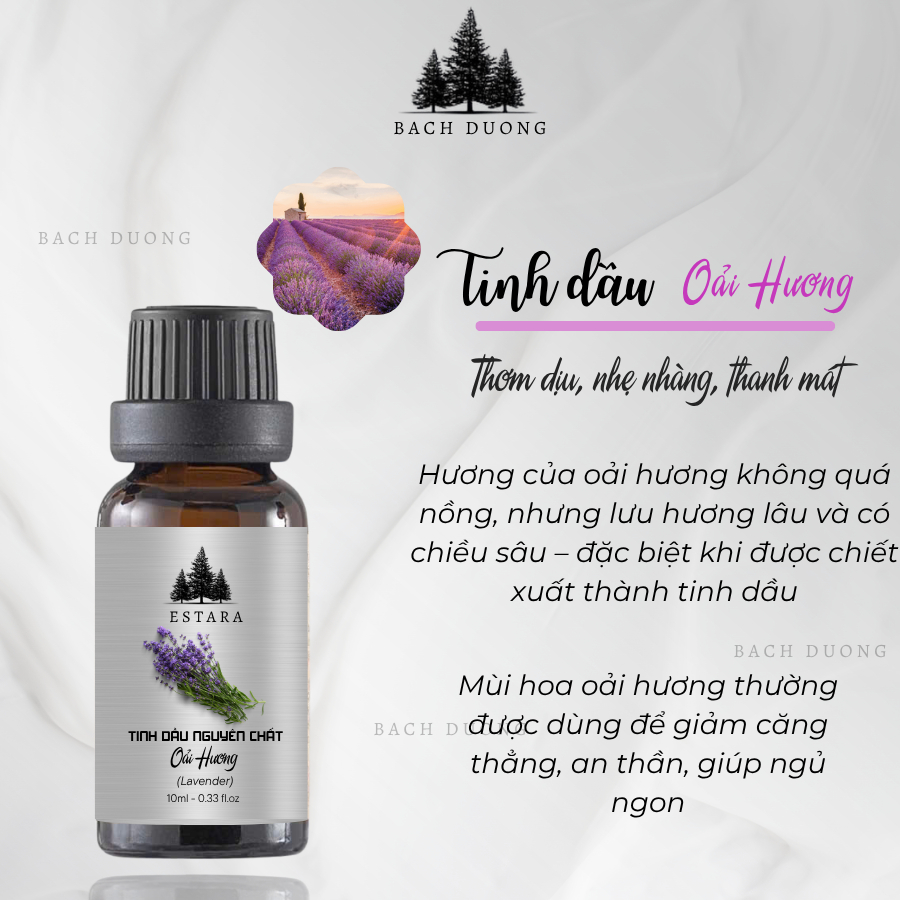 Sử dụng Lọ Tinh Dầu trong đời sống