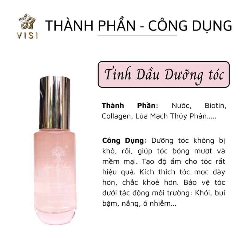Tinh dầu dưỡng tóc biotin collagen voudioty phục hồi, dưỡng tóc siêu mềm mượt - Soon Beauty