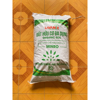 20dm3 Đất trồng cây đa dụng có chứa đất thịt tự nhiên, Phân bón hữu cơ, Xử lý nấm bệnh - Khoảng 14kg