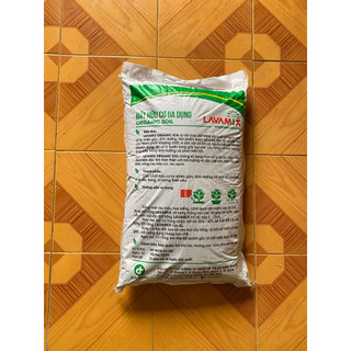 20dm3 Đất trồng cây đa dụng có chứa đất thịt tự nhiên, Phân bón hữu cơ, Xử lý nấm bệnh - Khoảng 14kg