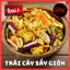Trái cây thập cẩm sấy giòn không đường loại 1 vị tự nhiên tốt cho sức khỏe, hoa quả sấy từ HTC Food