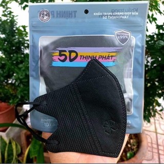 Thùng 500 chiếc khẩu trang 5D Thịnh Phát 3 lớp kháng khuẩn kháng giọt bắn chống tia UV