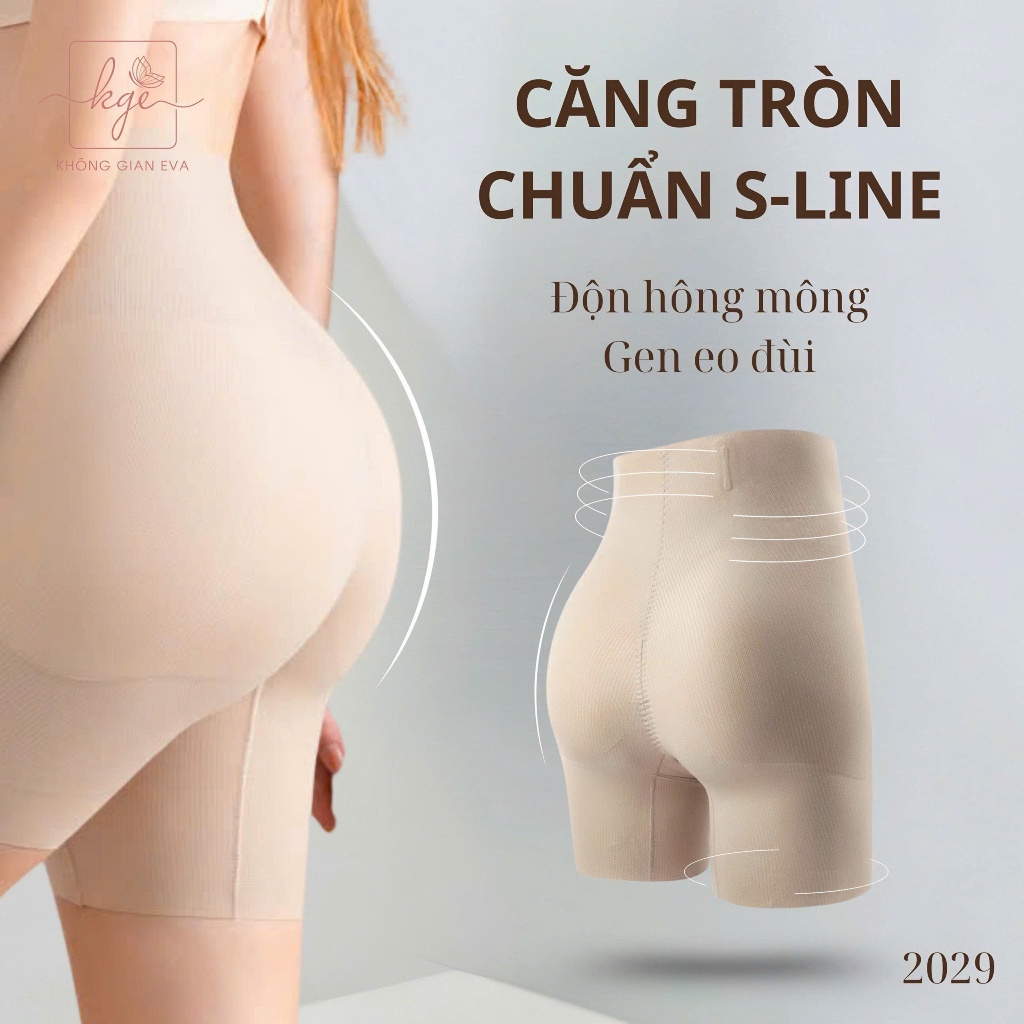 Quần Độn Hõm Hông Độn Mông Gen Bụng Mút LiềnTạo Dáng Tự Nhiên Mix Váy, Đầm Đi Chơi Đi Tiệc 2029