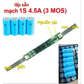 mạch 1s hệ pin 3.2v 4.5a
