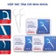 Combo 10 Hộp 500 Chiếc Tăm Chỉ Nha Khoa Xỉa Răng Vệ Sinh Sạch Sẽ Kẽ Răng Chân Nướu Chăm Sóc Răng Miệng Hiệu Quả