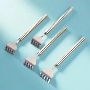 Cây Gãi Lưng Inox Có Thể Kéo Dài Rút Gọn Tay Dụng Cụ Đồ Gãi Ngứa Siêu Tiện Lợi Chất Liệu Inox Đảm Bảo Độ Bền An Toàn