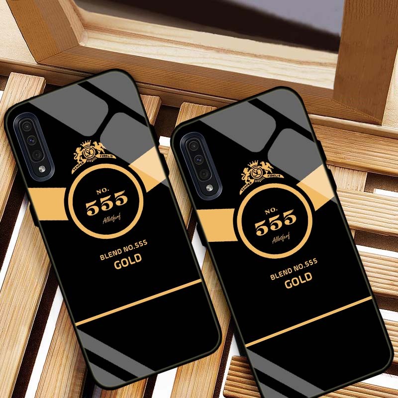 ỐP Lưng SAMSUNG A30S, A50, A50S, A70, A7 2018 HÌNH 555 LƯNG KÍNH CƯỜNG LỰC CAO CẤP