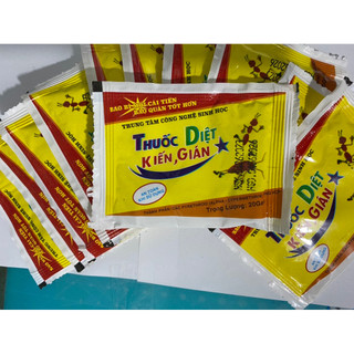 Combo 10 gói thuốc diệt kiến gián dạng bột rắc an toàn hiệu quả